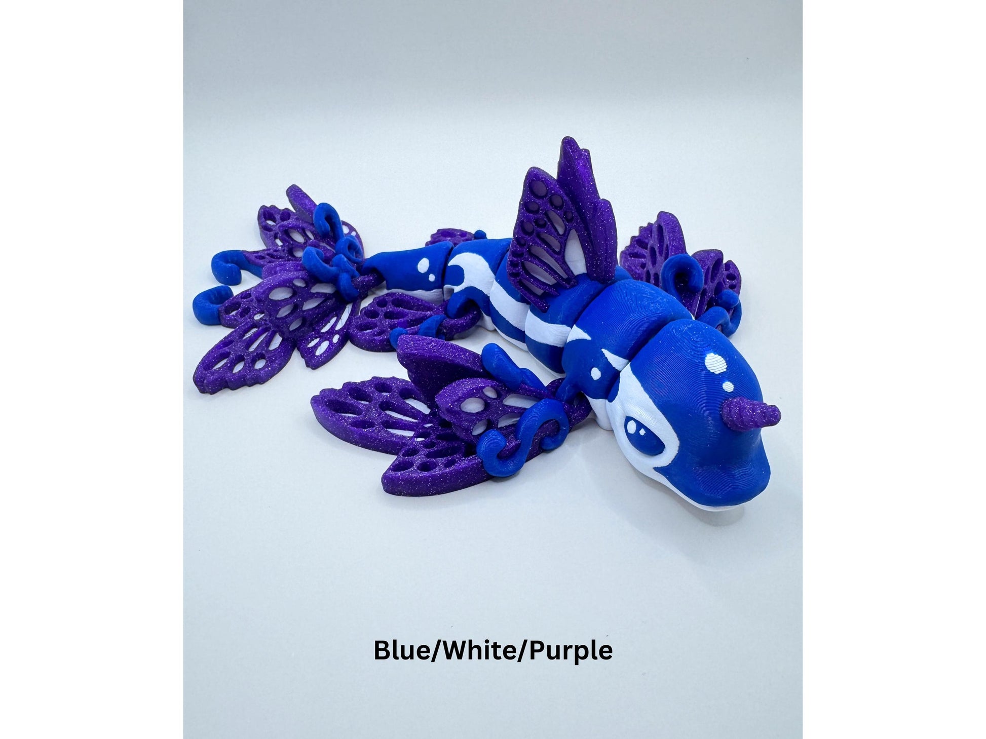 3D Printed Articulated Dolphin Fidget: Ocean Creature and Fantasy Decor