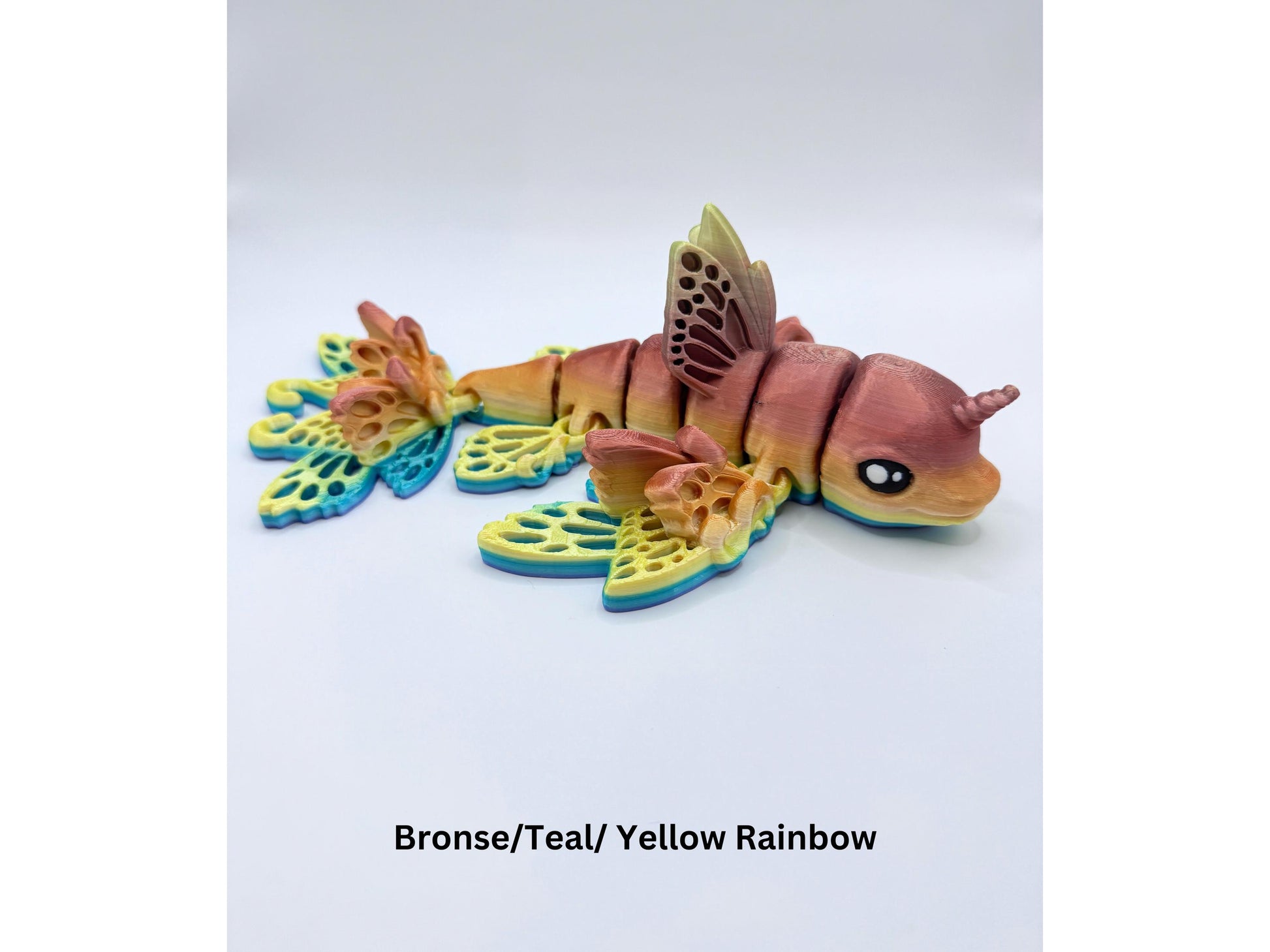 3D Printed Articulated Dolphin Fidget: Ocean Creature and Fantasy Decor