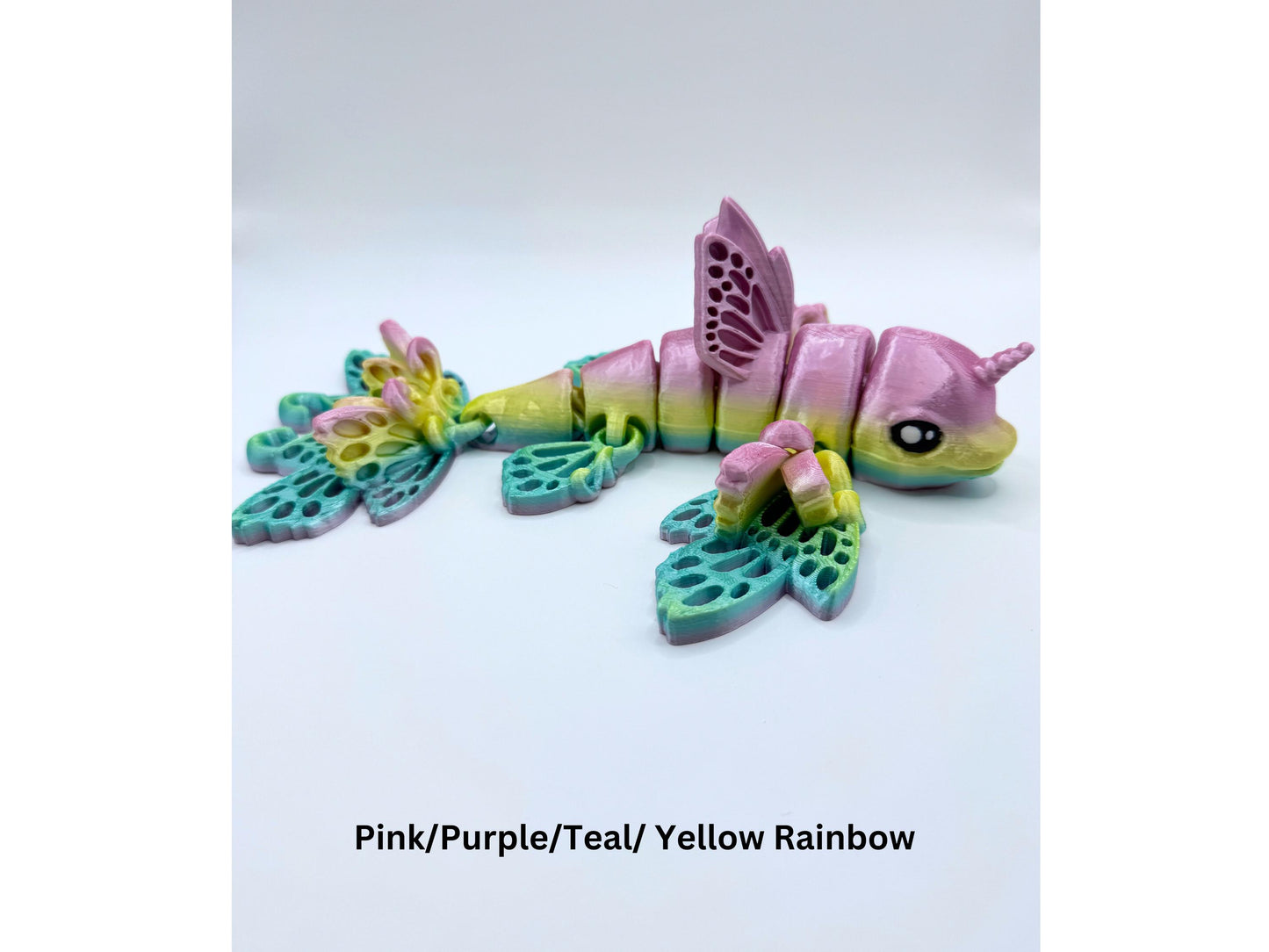 3D Printed Articulated Dolphin Fidget: Ocean Creature and Fantasy Decor