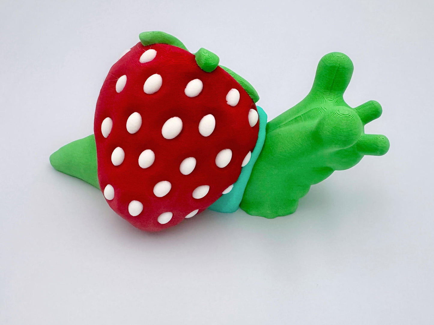 3D Printed Snail Articulated Desk Pet and Garden Decor