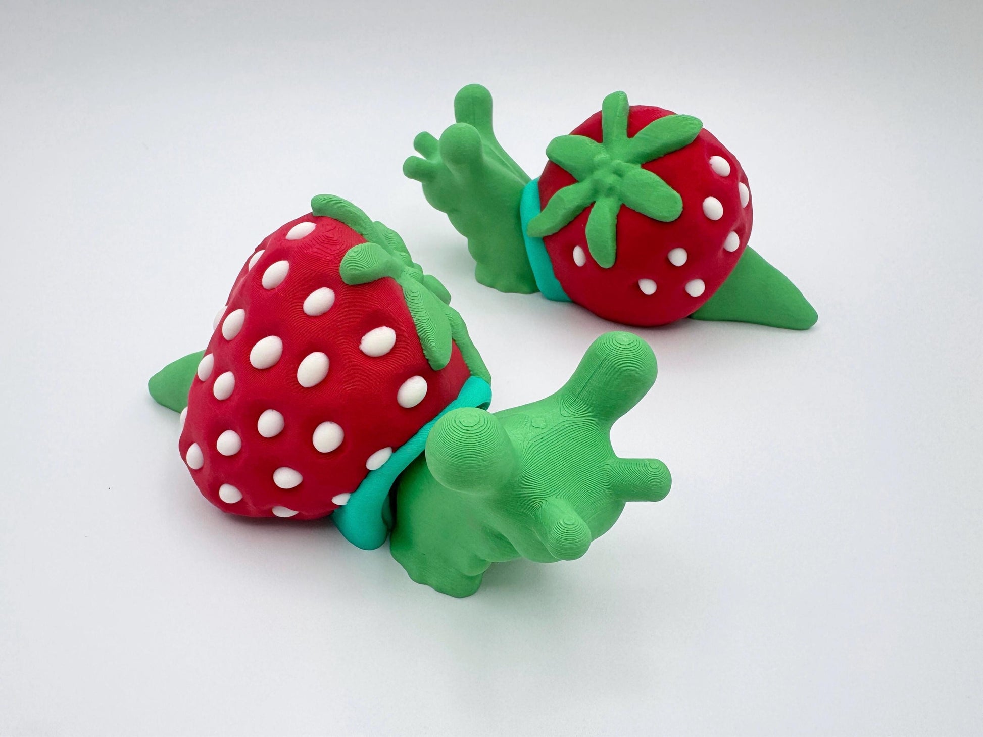 3D Printed Snail Articulated Desk Pet and Garden Decor