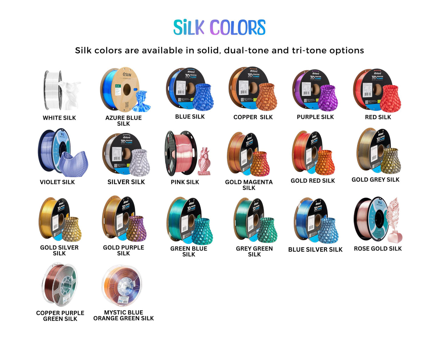 Baby Gemstone Dragon Figurine, 3D Printed Desk Display