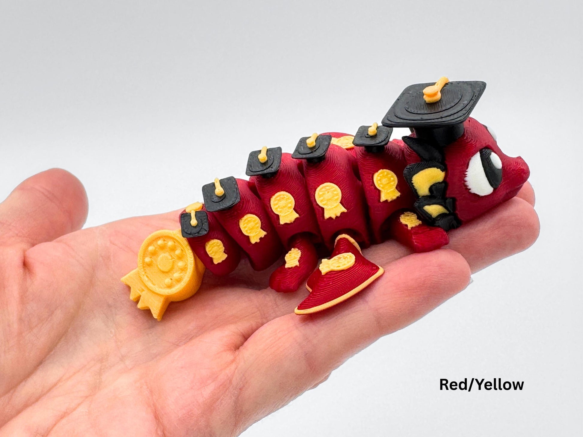 3D Printed Articulated Dragon Egg, Graduation Table Centerpiece Decor