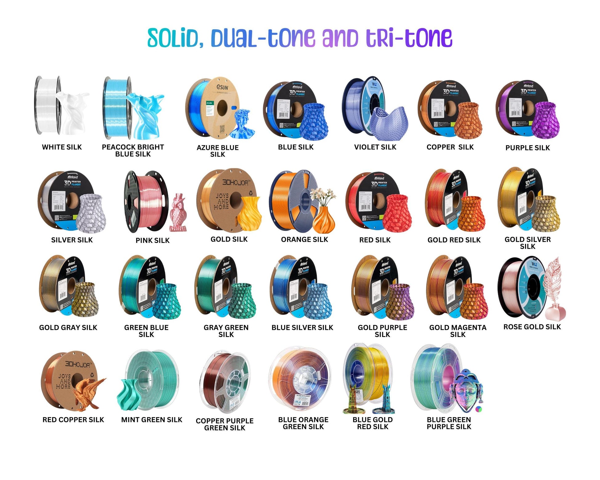 3D Printed Articulated Snake Figurine with Roses, Dark Fantasy Decor