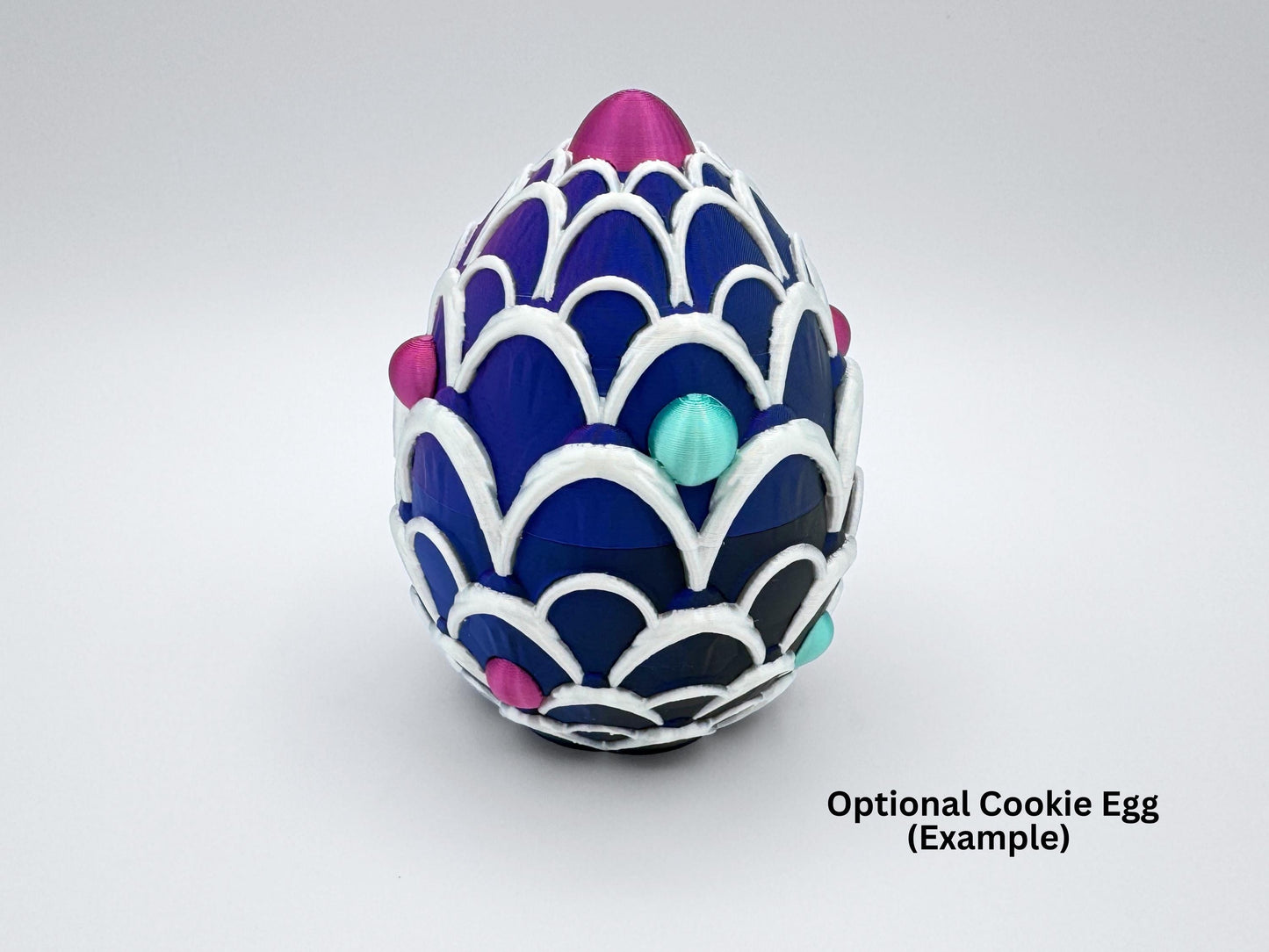 Gingerbread Dragon 3D Printed Articulated Figurine, Snowflake Christmas Tabletop Decor